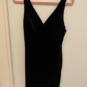Black Suede Dress